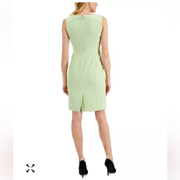 Kasper Sage Green Sheath Dress - Picture 2 of 6